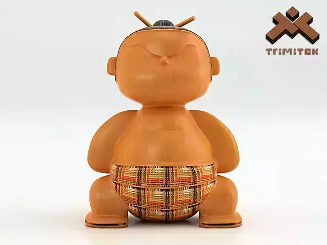 Mimushi Sumo Fighter Figurine
