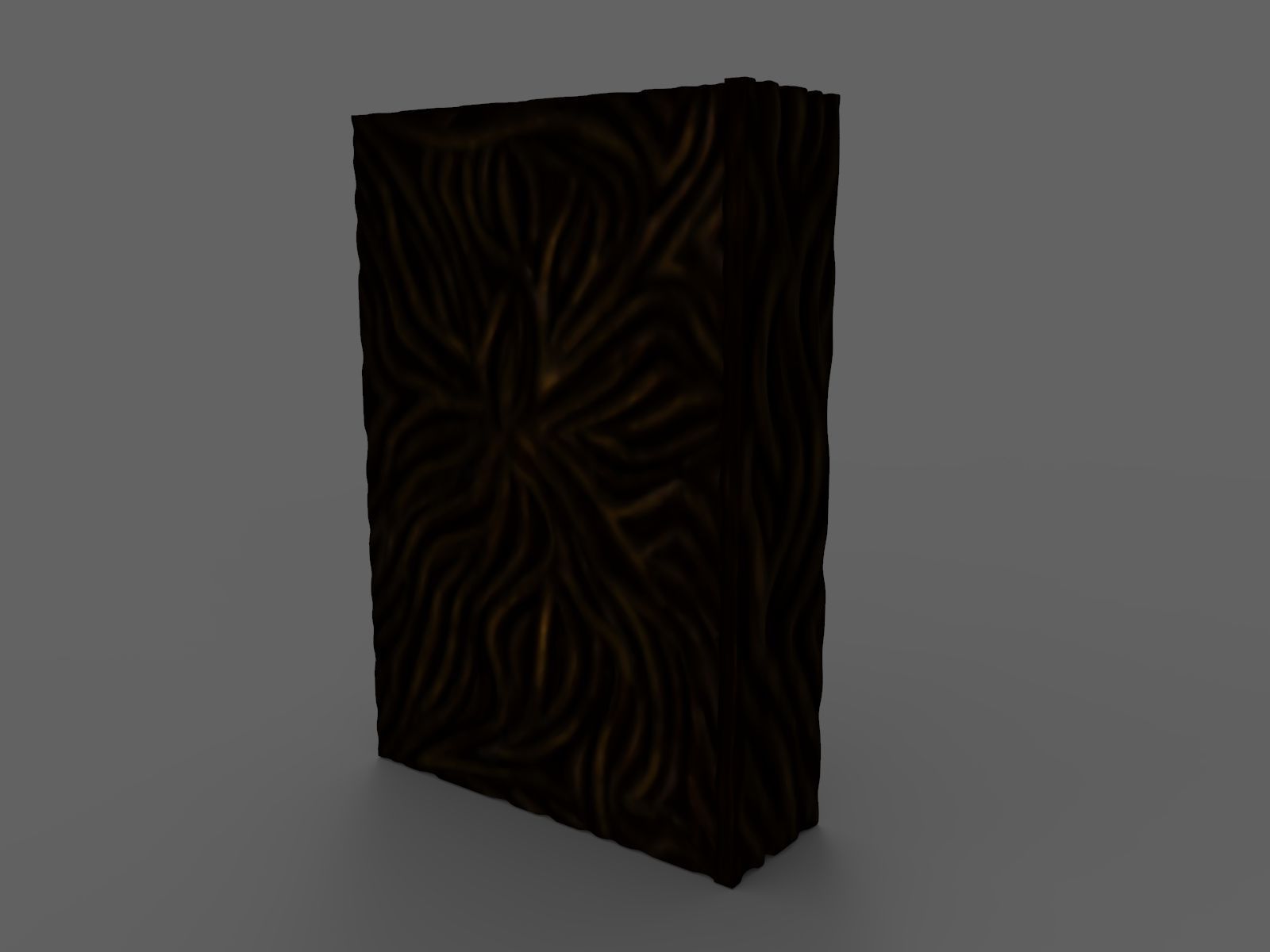 Necronomicon box 3D print model_6