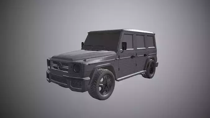 Mercedes-Benz G-Class Low-poly 3D model