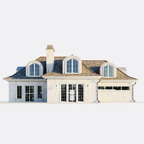 Country Style Cottage  3D model 5