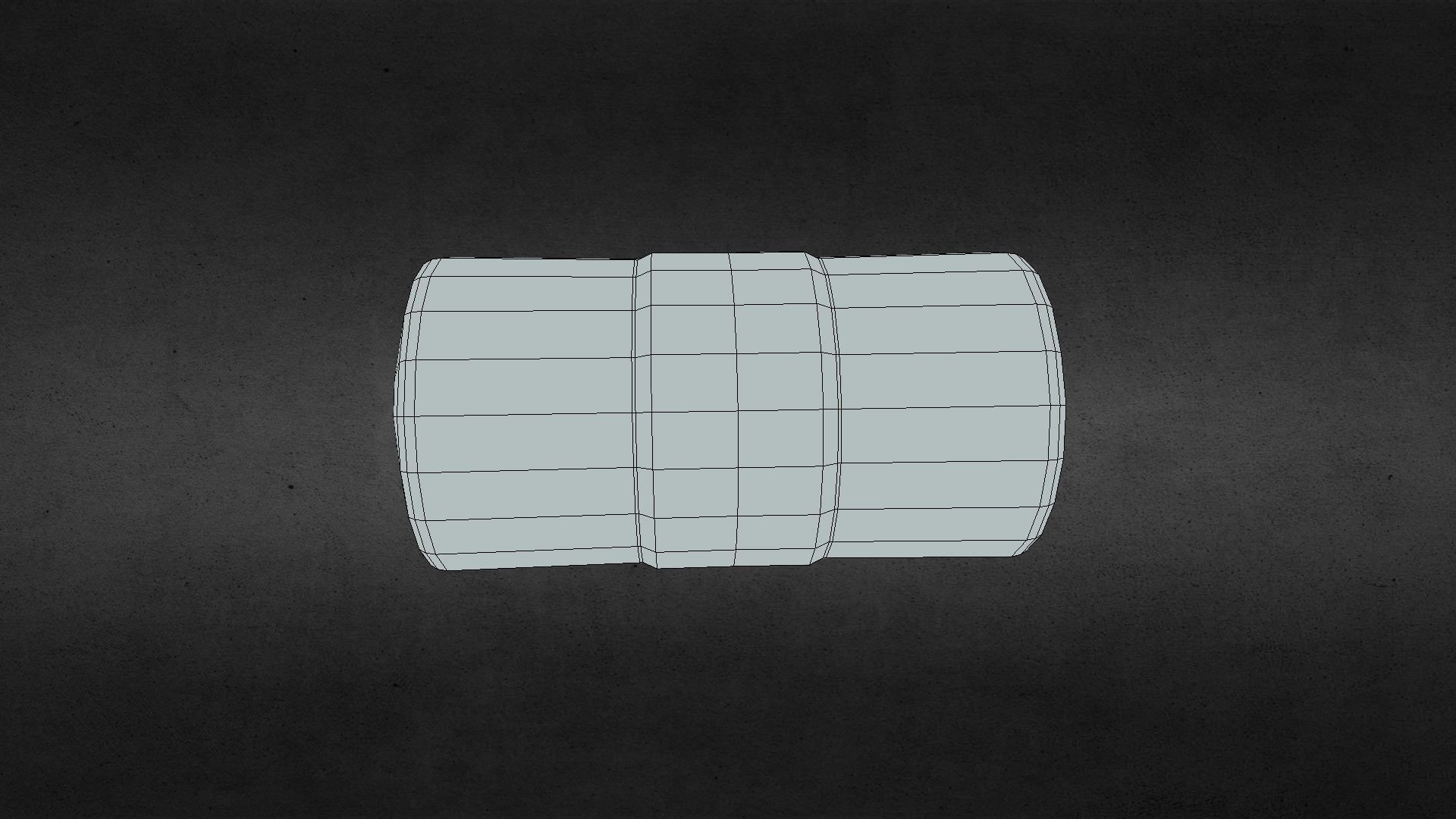 Elastic Adhesive Bandage Low-poly 3D model_5