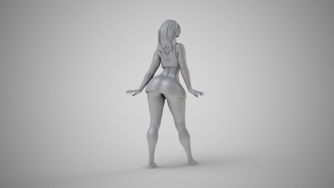 Look Cute 3D print model_4