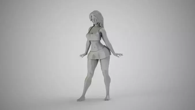 Look Cute 3D print model
