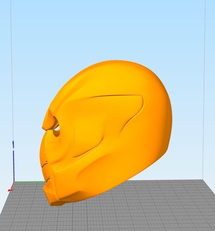 3d Printable Armor Deathstroke Helmet from Titans 3D print model_1