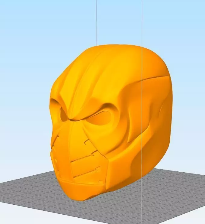 3d Printable Armor Deathstroke Helmet from Titans 3D print model_0