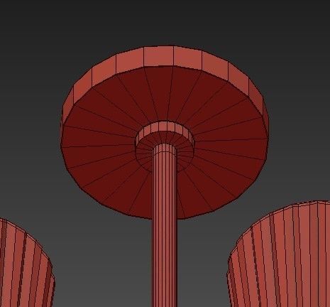 MODERN GLASS CHANDELIER 3D model_3