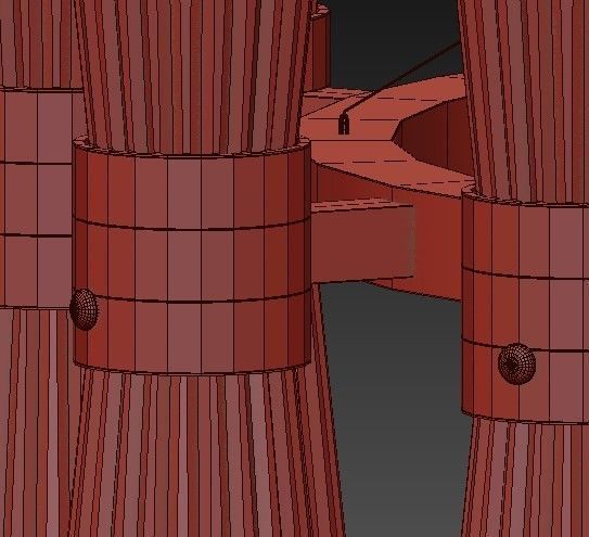 MODERN GLASS CHANDELIER 3D model_6