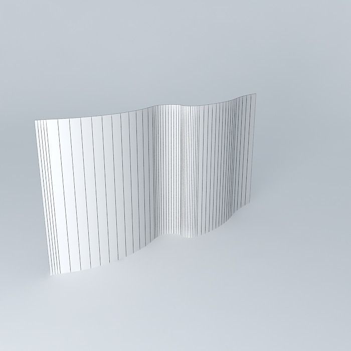 German 20 Reichsmark bill Free 3D model_3