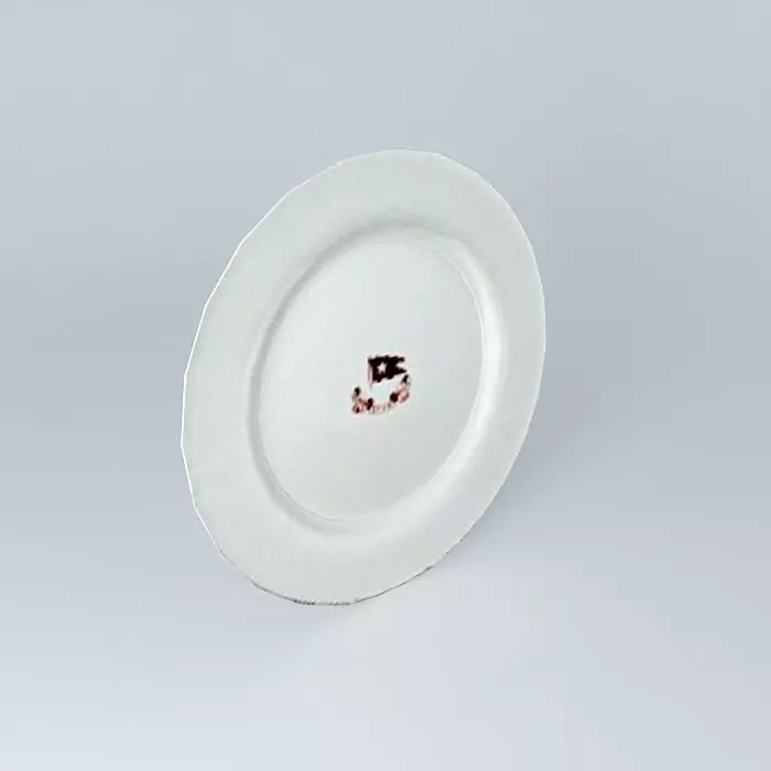 Dinner Plate Free 3D model