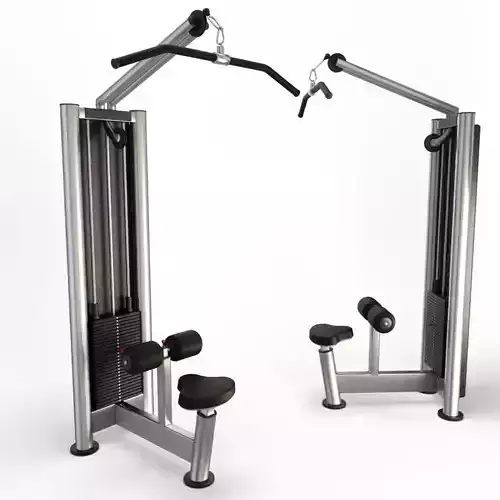 Gym Lat Pull Down