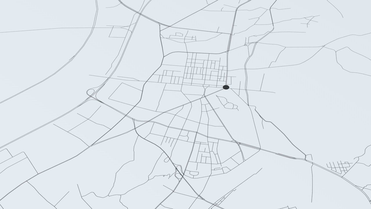 Dalian Road Network and Streets 3D model_6