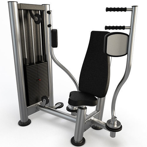 Gym Pectoral Machine 3D model