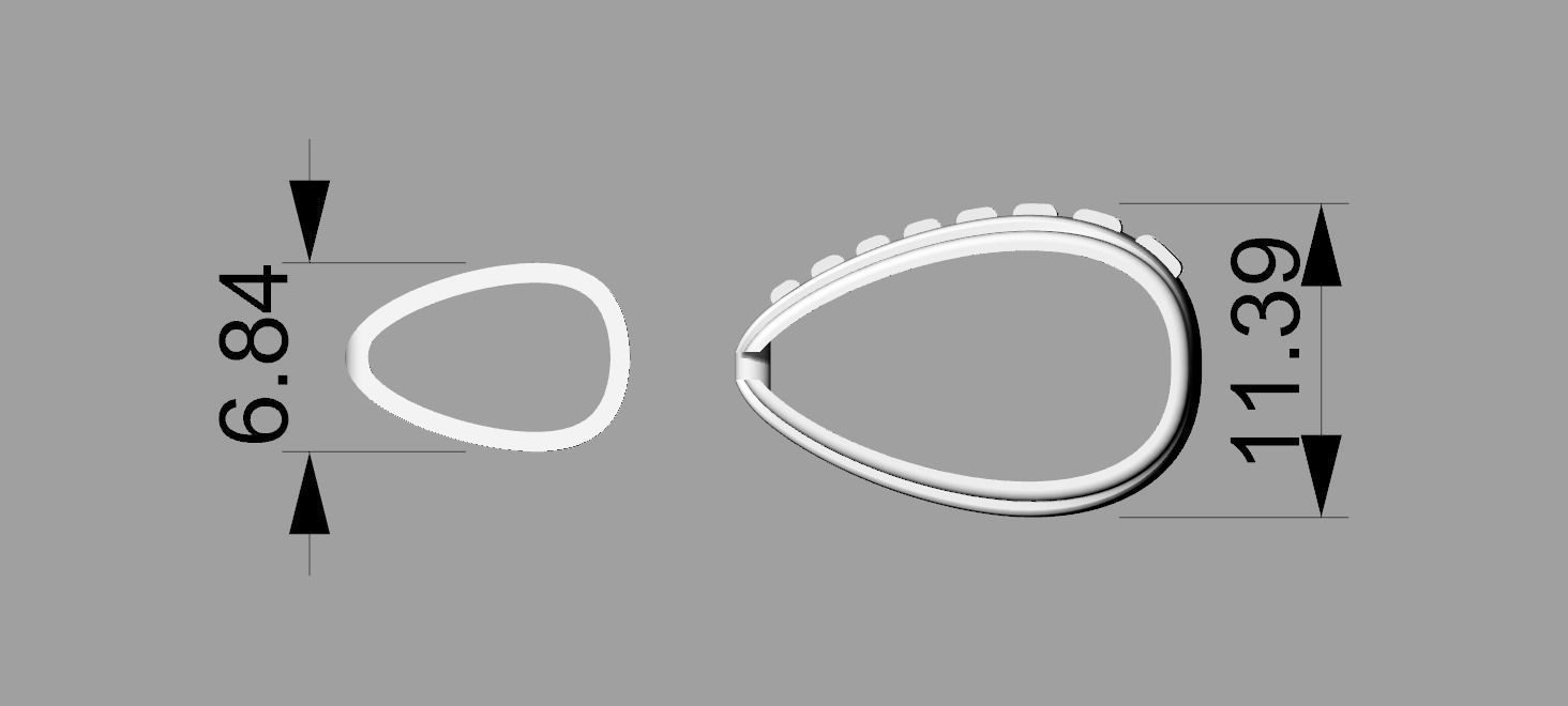 Pendant Star of David 3D print model_10