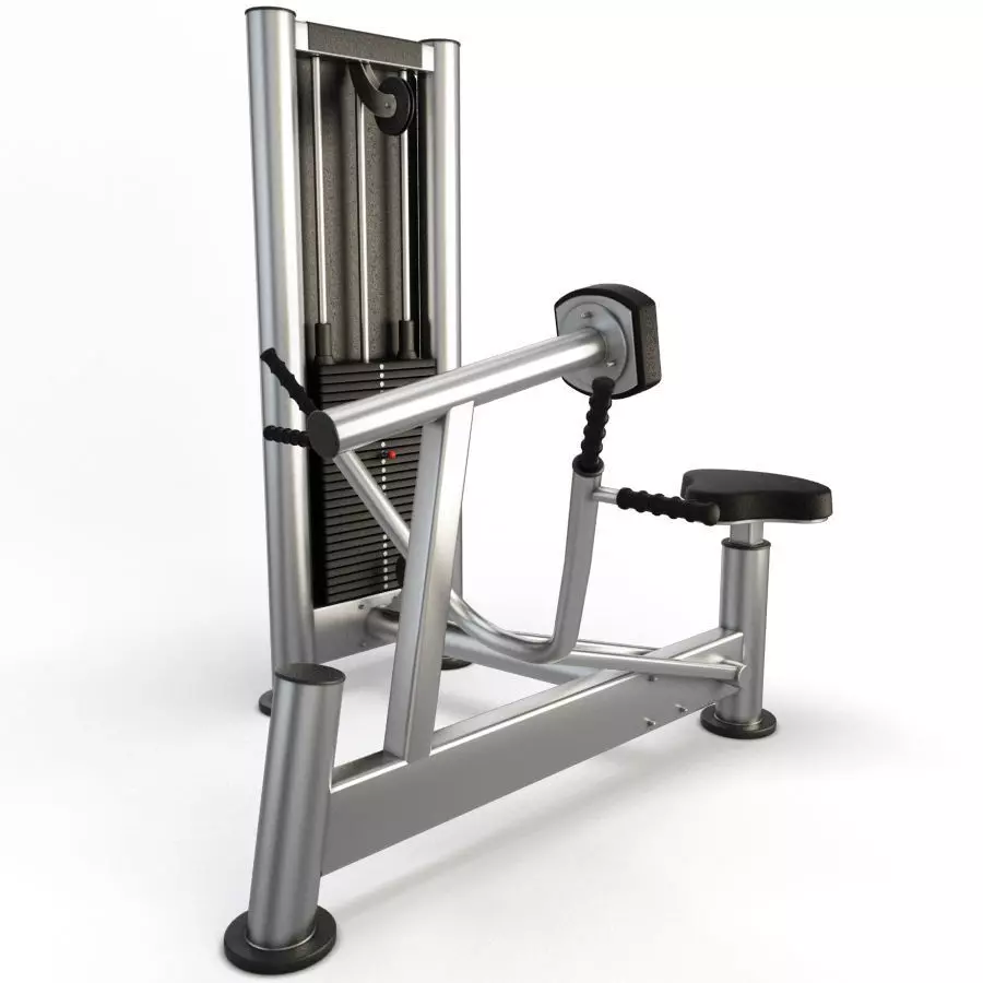 Gym Rowing Machine 3D model