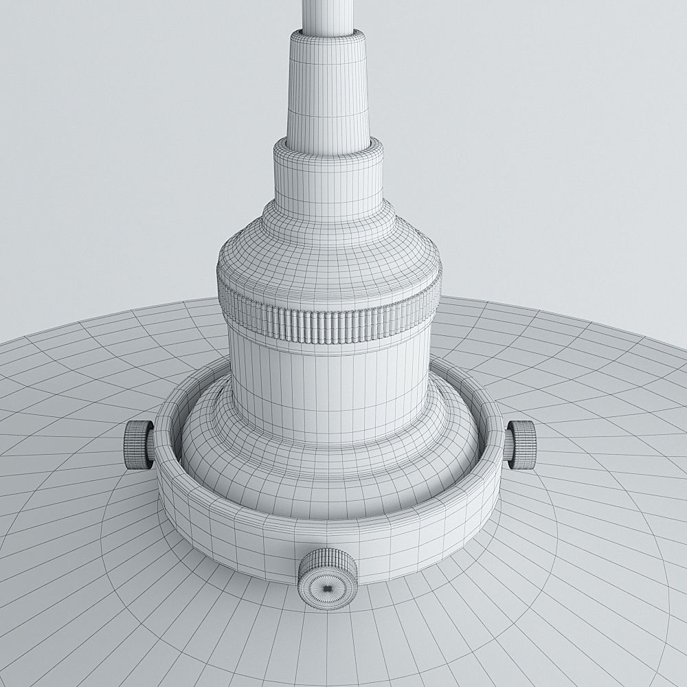 Chandelier Loft Cone Pendant 36 3D model_7