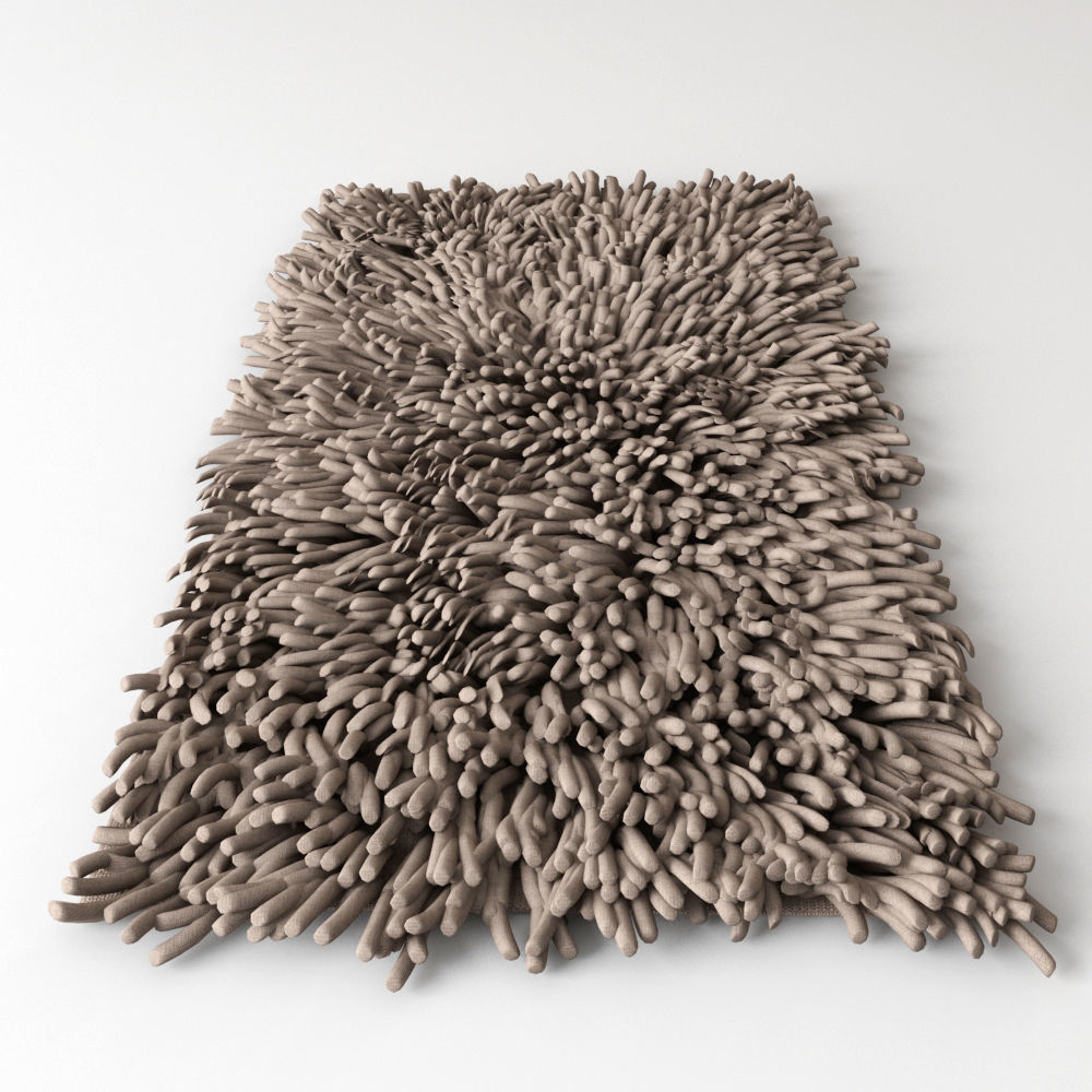 Knitted Carpet 3D model_6