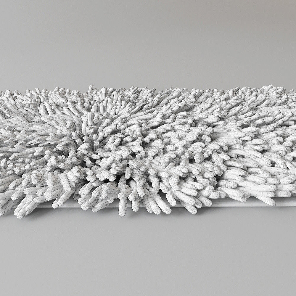 Knitted Carpet 3D model_5