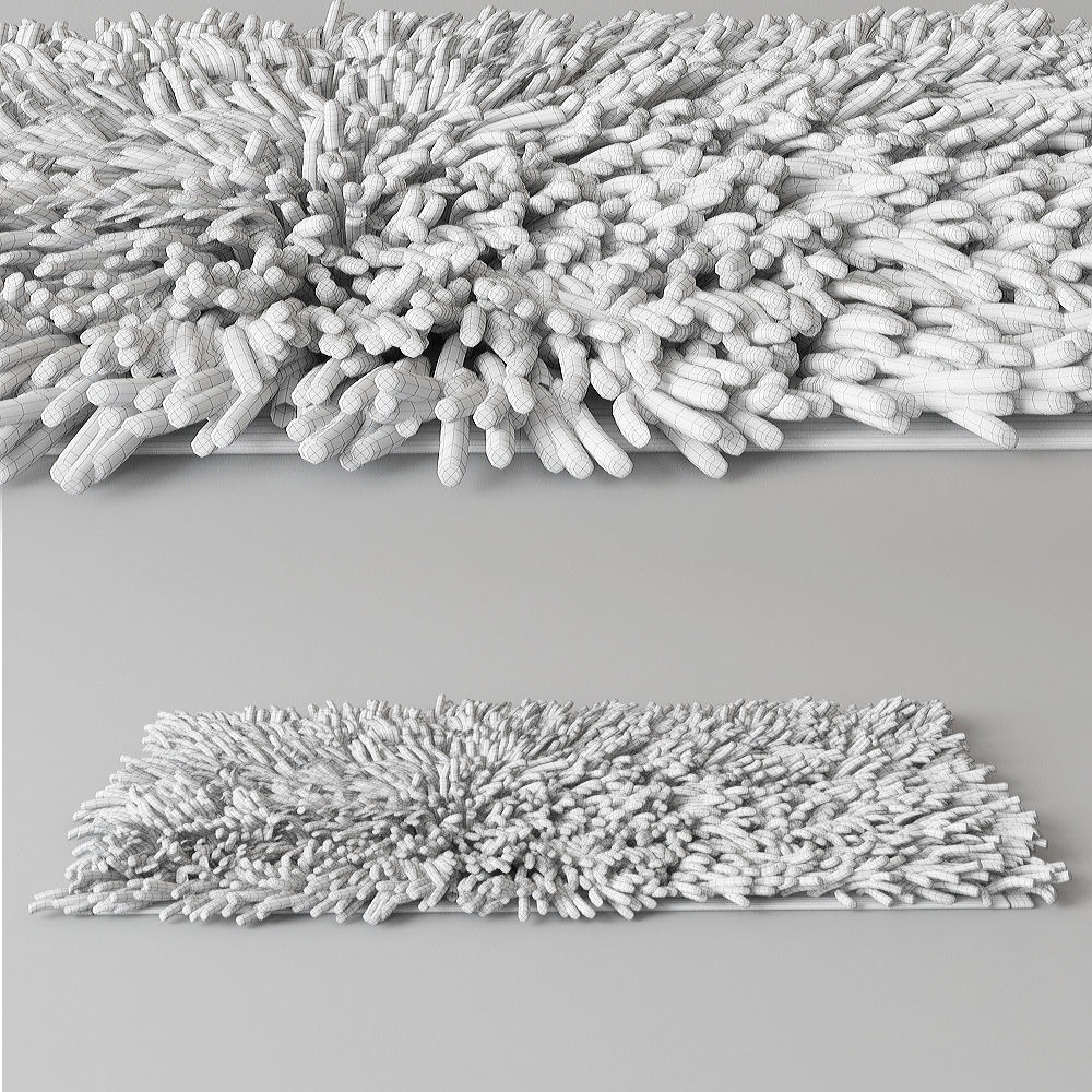 Knitted Carpet 3D model_7