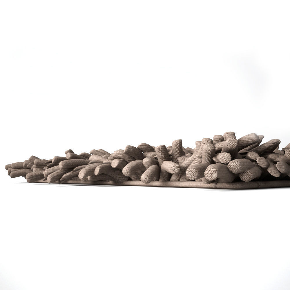 Knitted Carpet 3D model_2