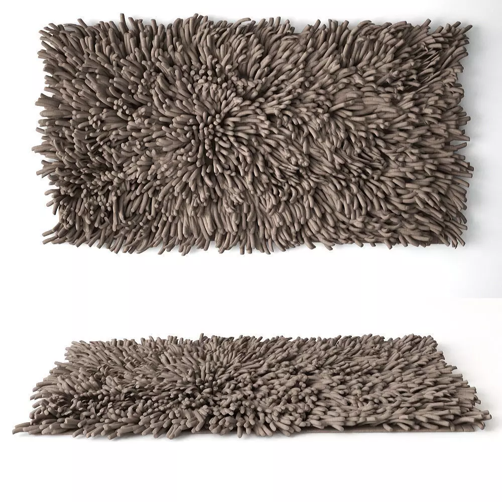 Knitted Carpet 3D model_0