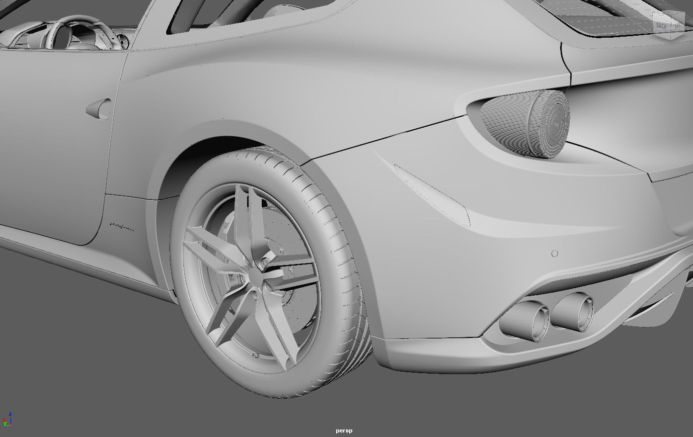 Ferrari FF  3D model_8