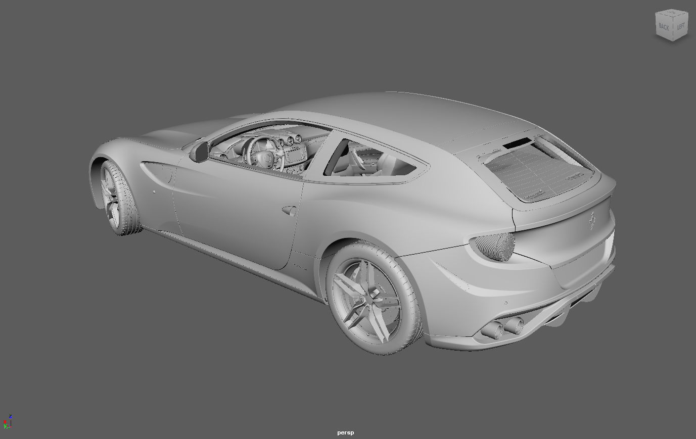 Ferrari FF  3D model_3