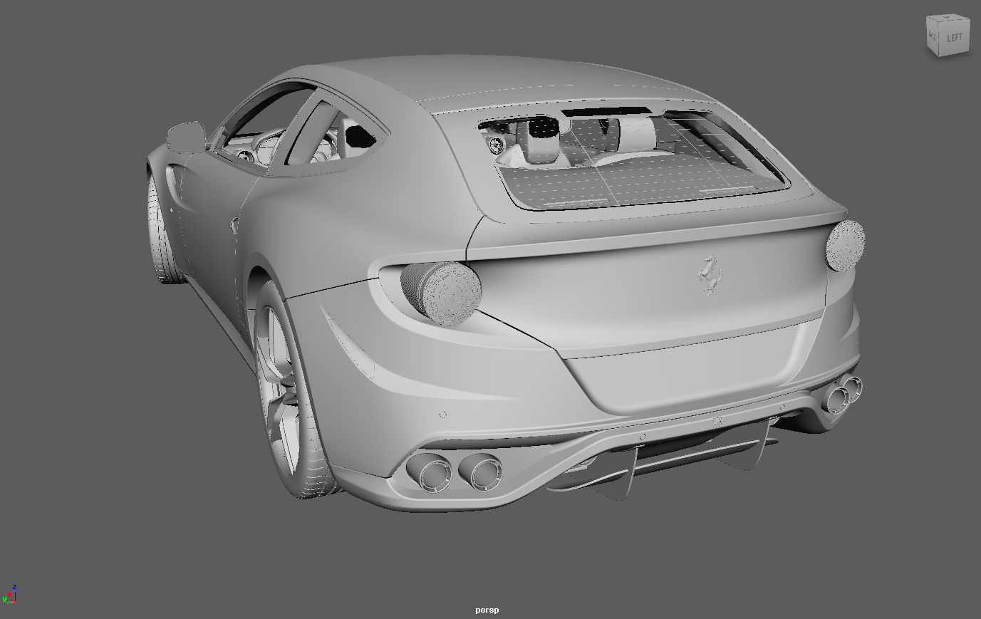 Ferrari FF  3D model_6
