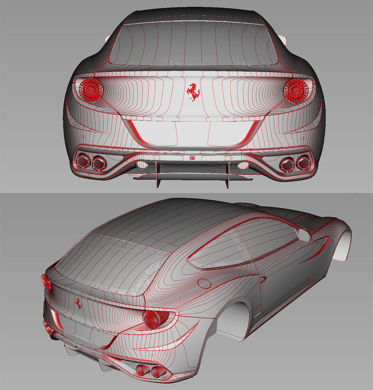 Ferrari FF  3D model_15