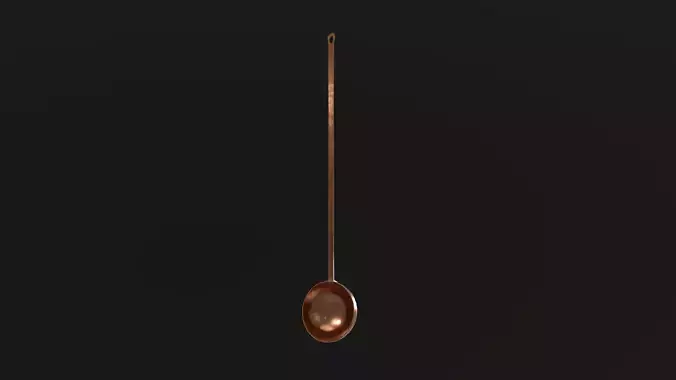 Copper spoon 01