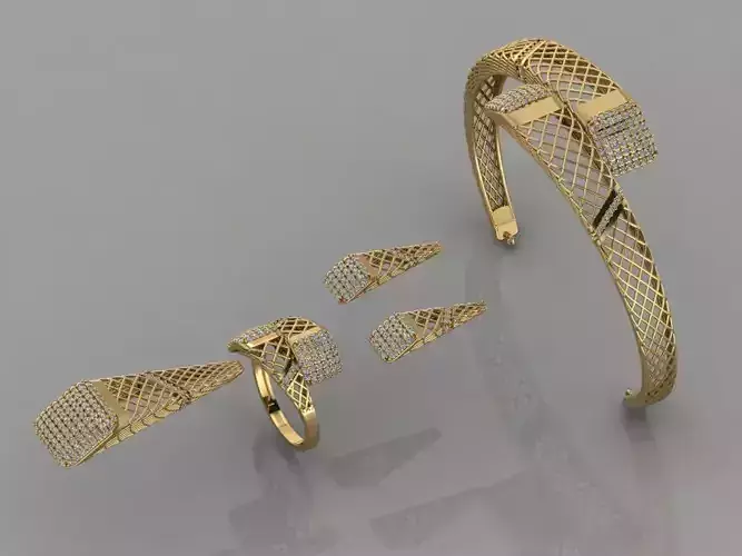 GC GOLD M001 - Diamond set