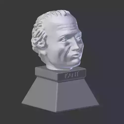 Immanuel Kant Bust 3D Print Model 3D print model