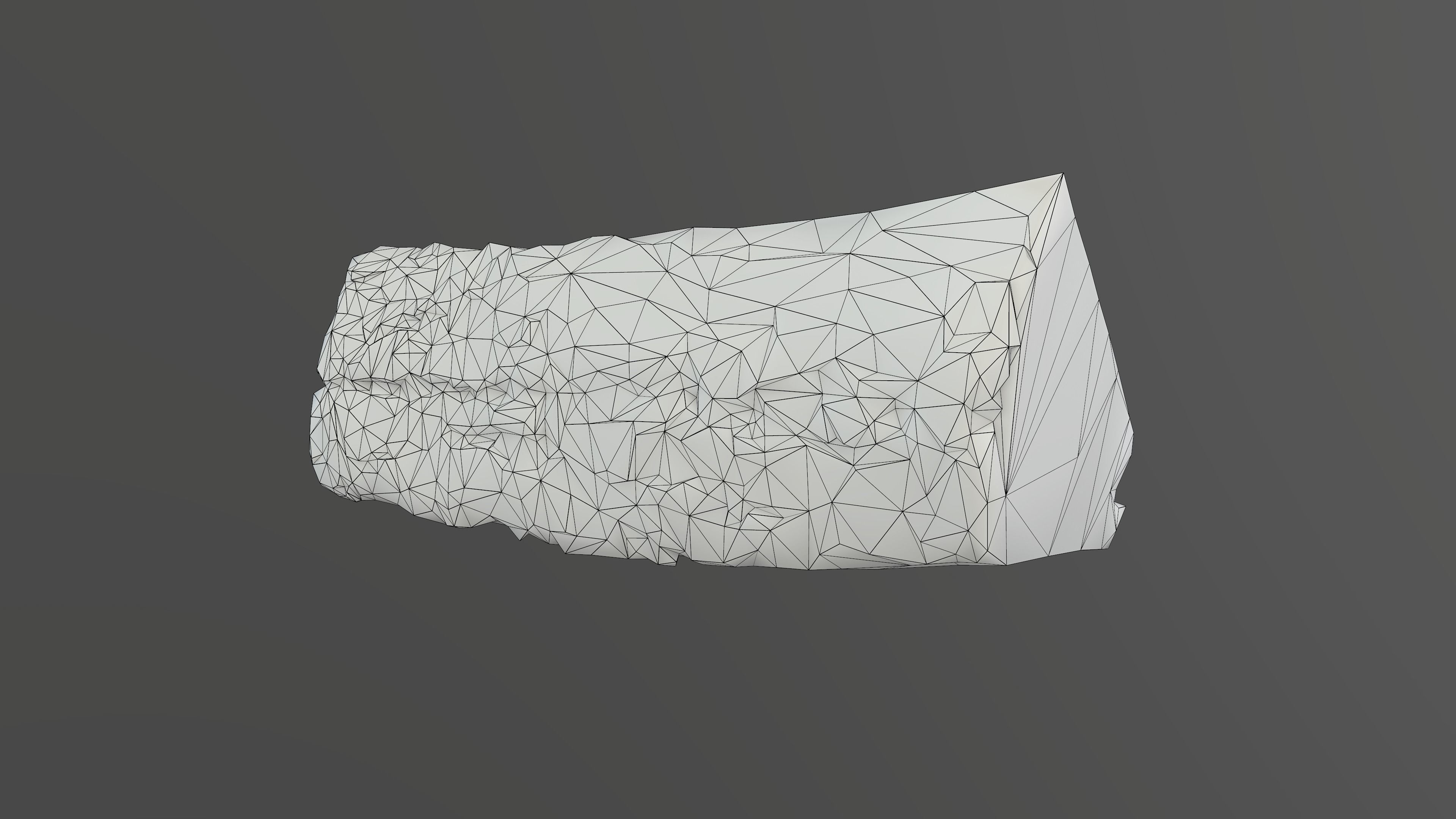 Firewood 04 Low-poly 3D model_7