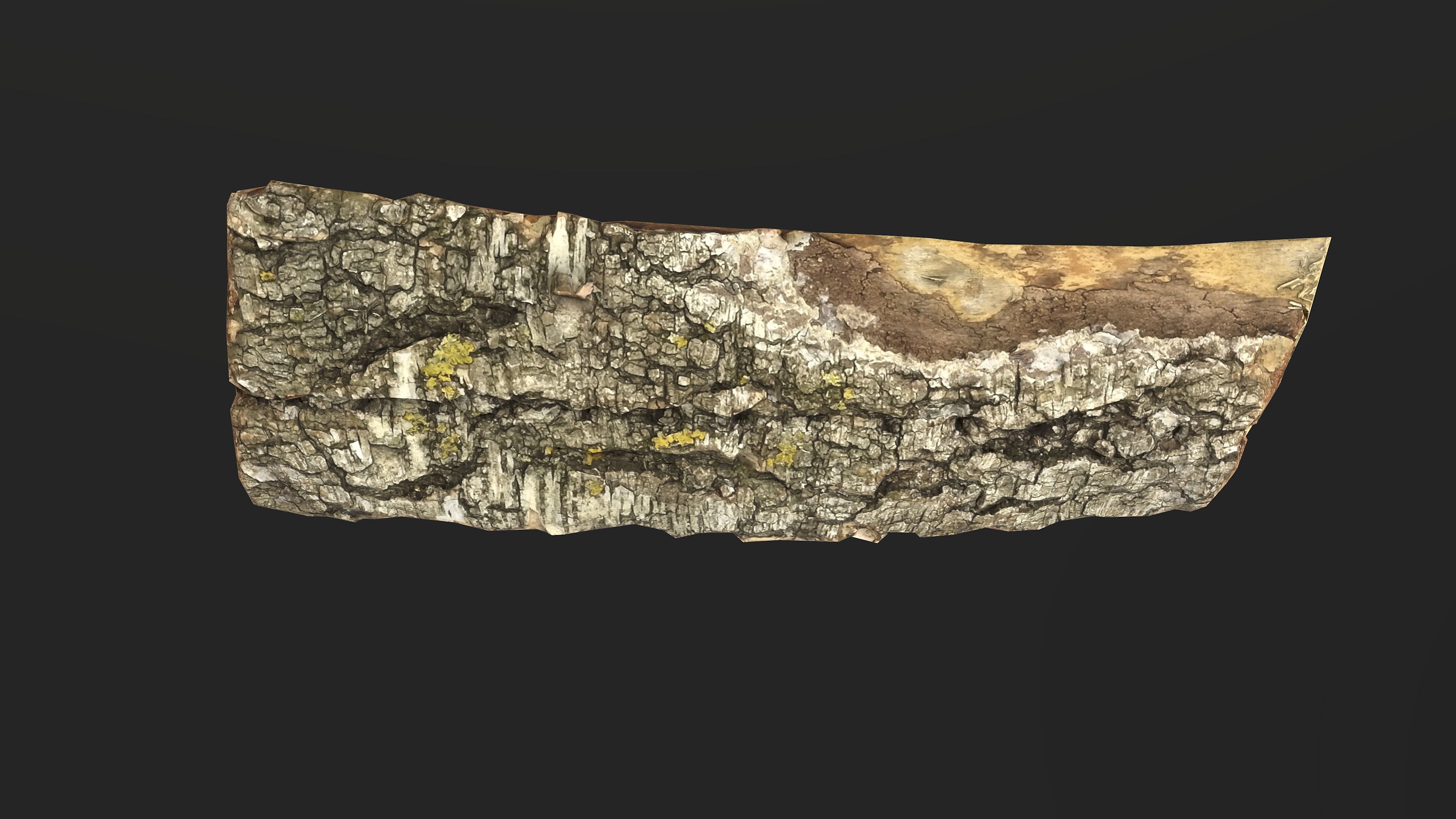 Firewood 04 Low-poly 3D model_6