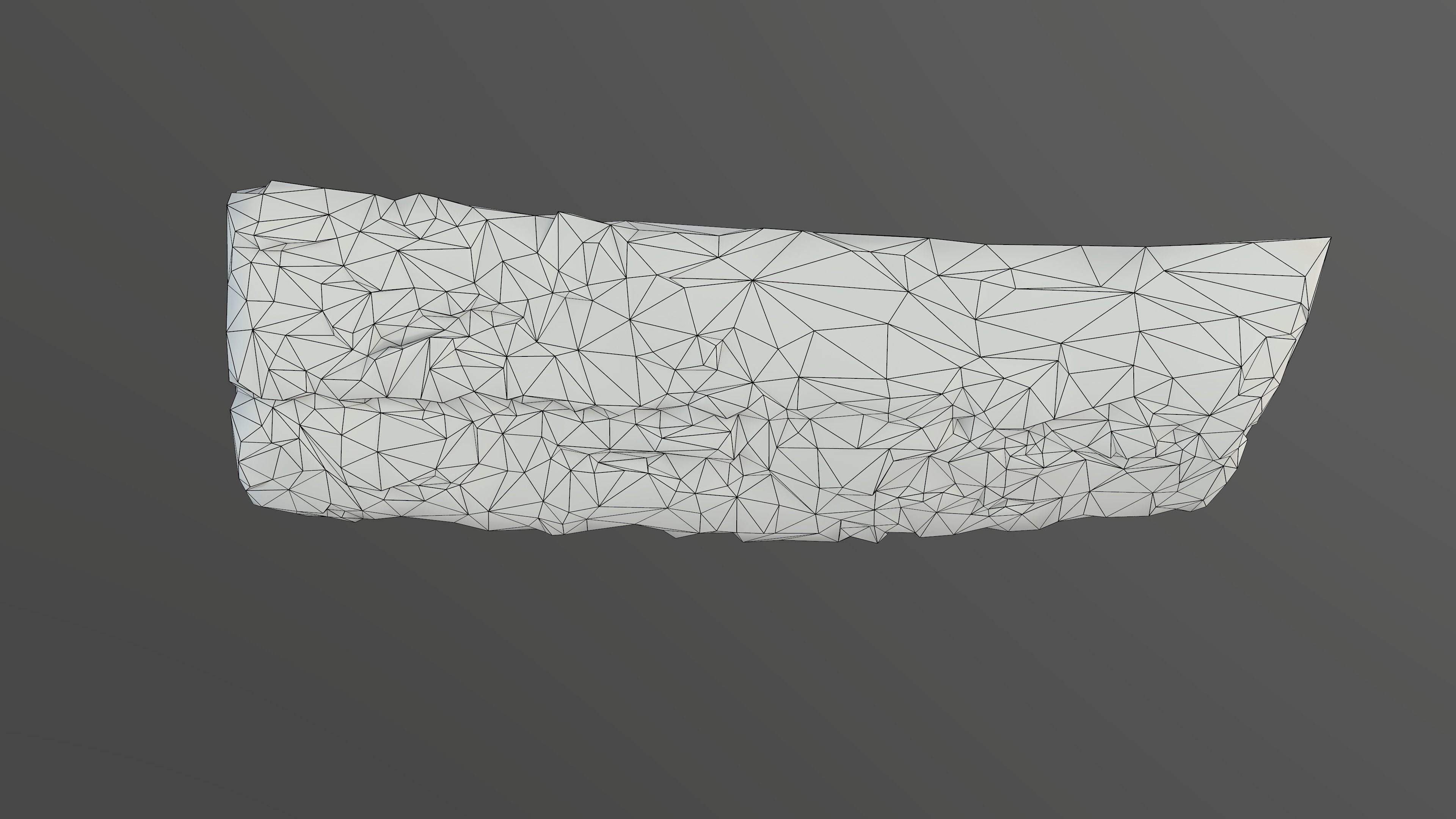 Firewood 04 Low-poly 3D model_12