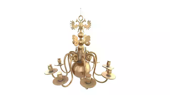 Chandelier in style of person