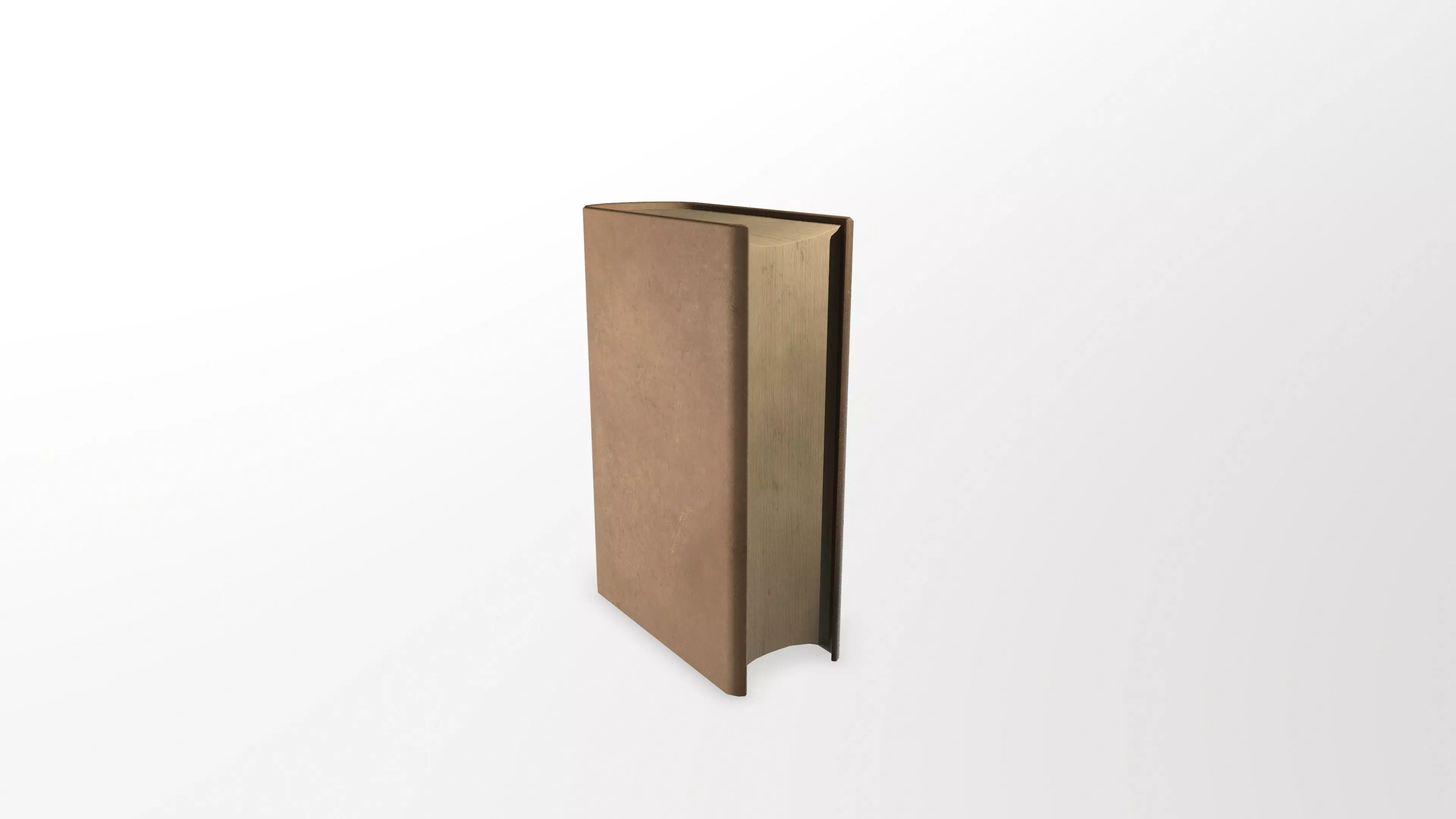 Book 01 Low-poly 3D model_0