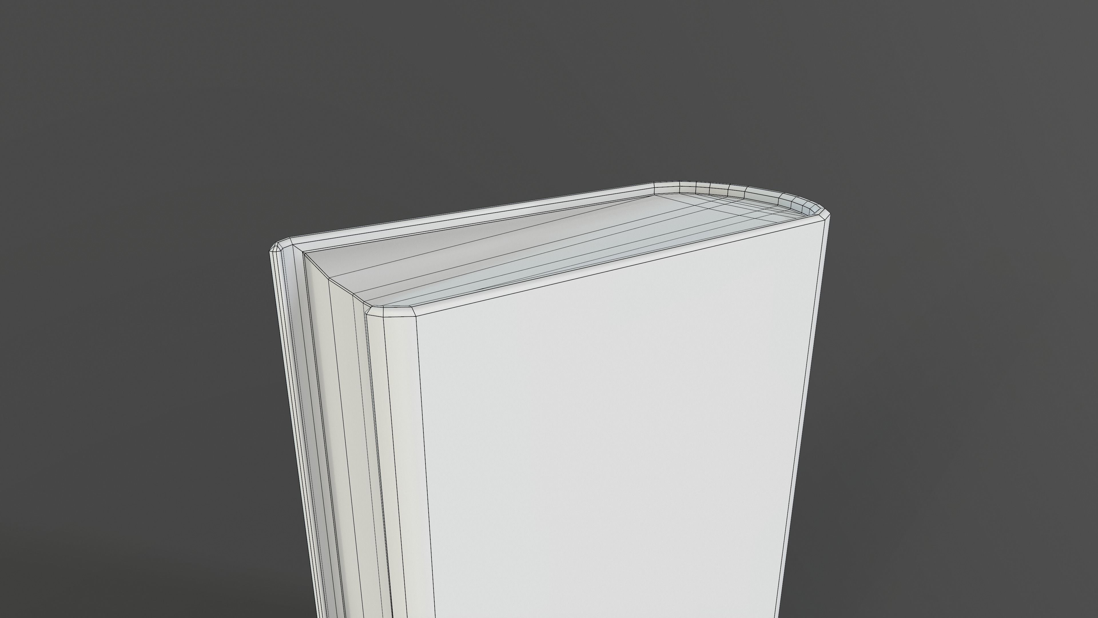 Book 01 Low-poly 3D model_9