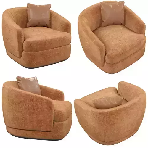Cantori GABRIELLE armchair 3D model