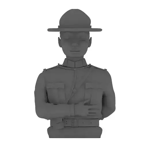 Policeman Statue