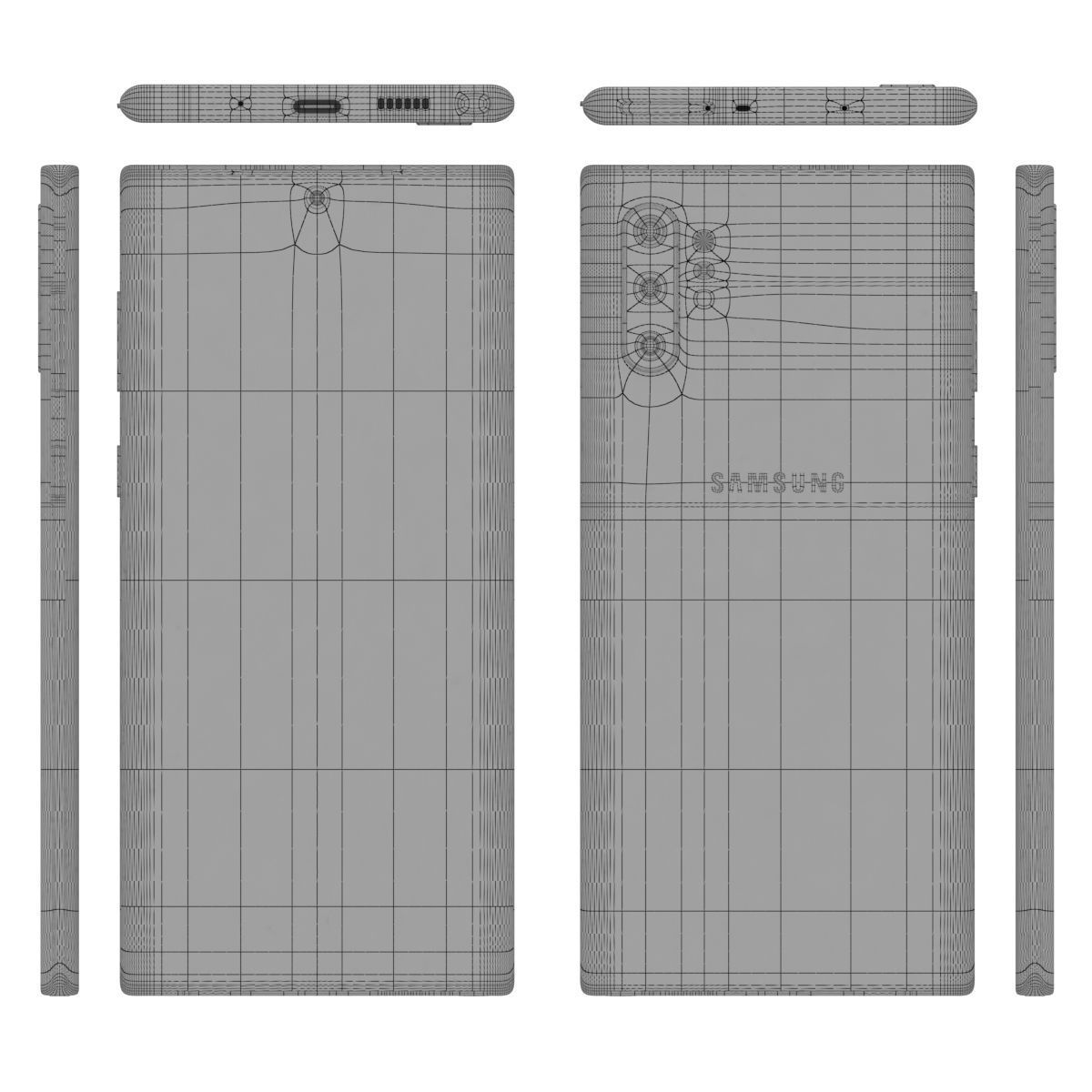 Samsung Galaxy Note 10 Plus 3D model_24
