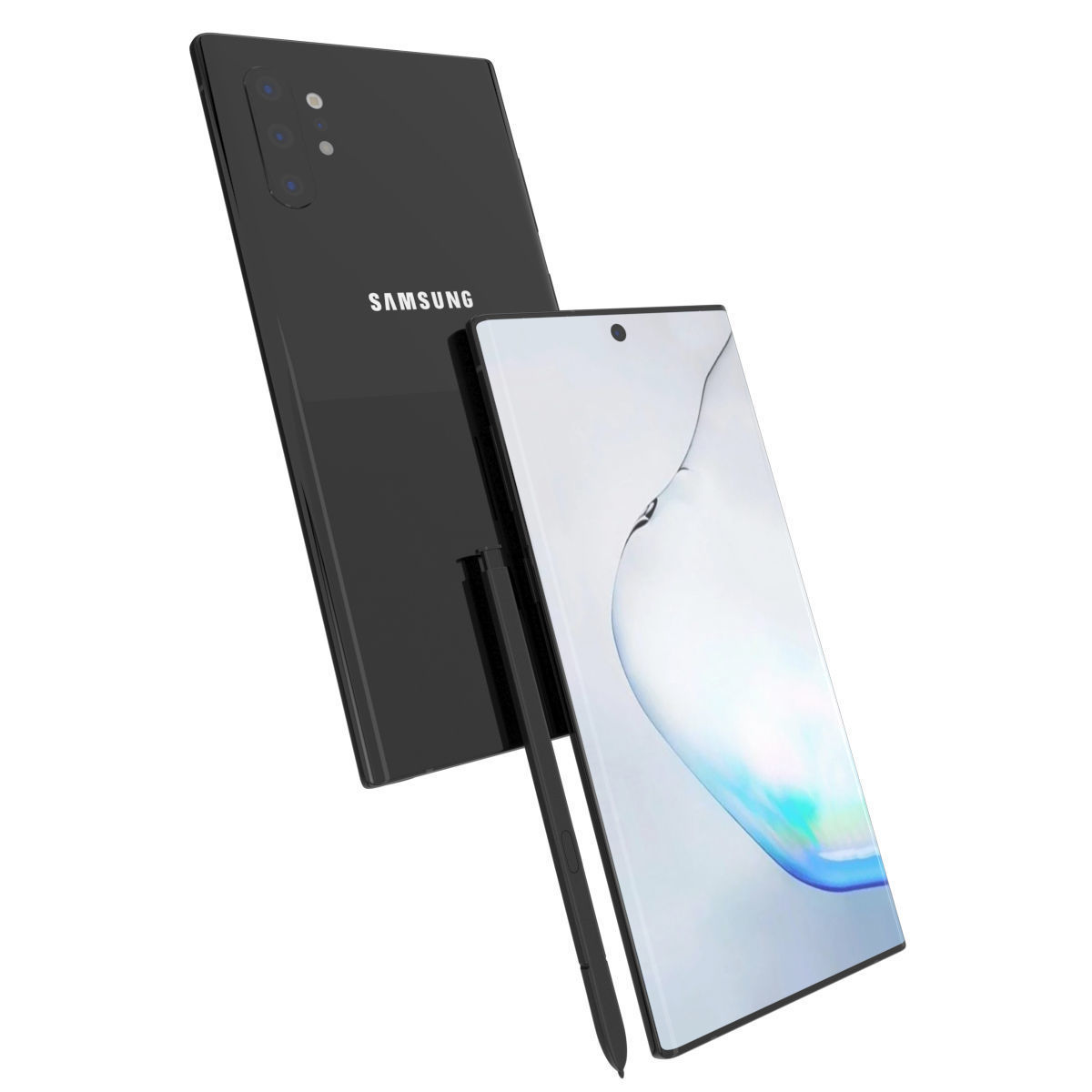 Samsung Galaxy Note 10 Plus 3D model_2