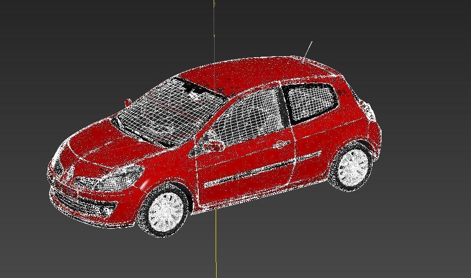 renault clio 3D model_4