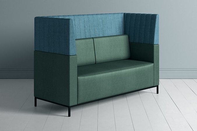 Cubicle Booth Seating 3D model