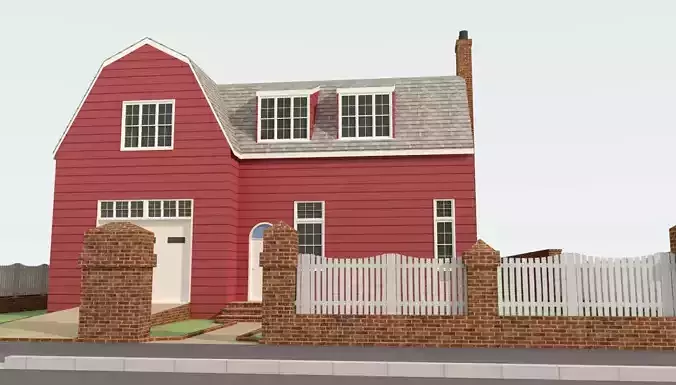 Red house