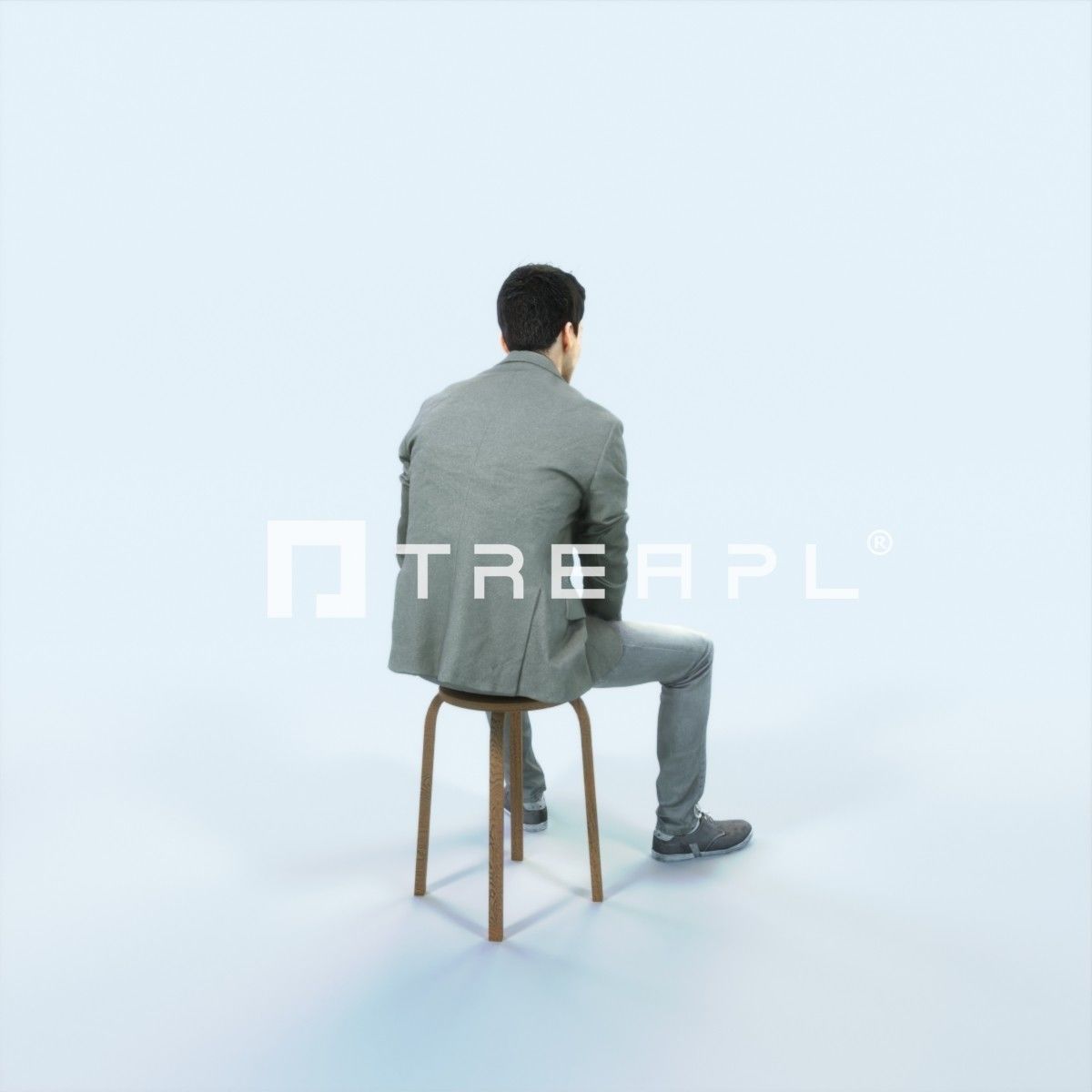 3D PEOPLE CROWDS- ULTIMATE SPEED SOLUTION Low-poly 3D model_43