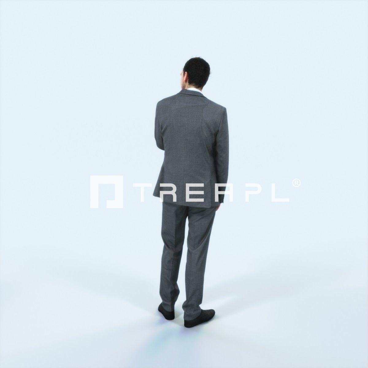 3D PEOPLE CROWDS- ULTIMATE SPEED SOLUTION Low-poly 3D model_42