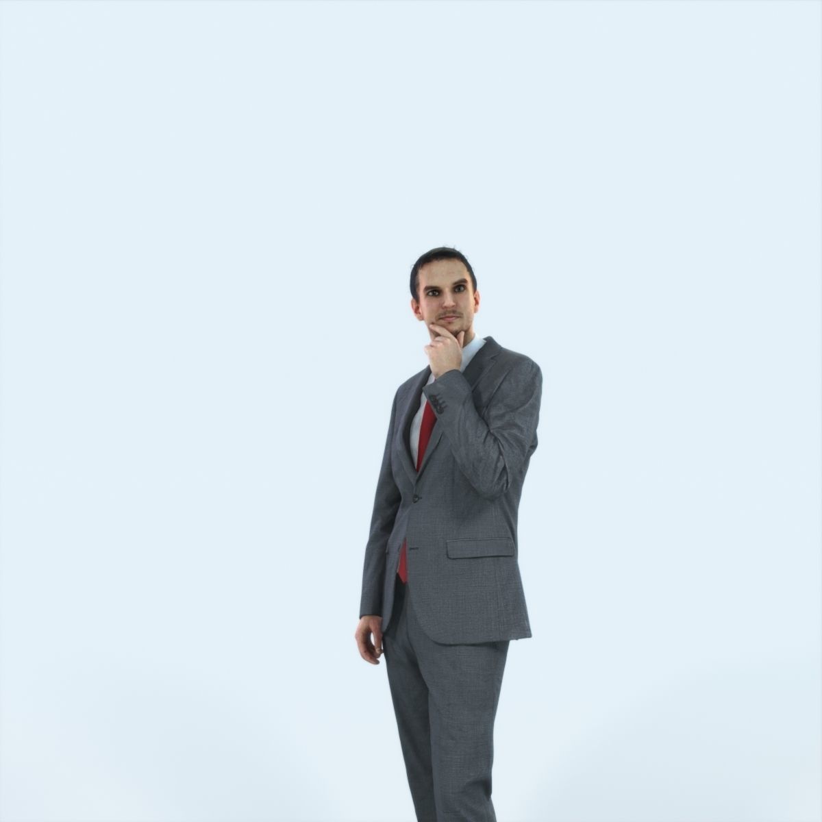 3D PEOPLE CROWDS- ULTIMATE SPEED SOLUTION Low-poly 3D model_48