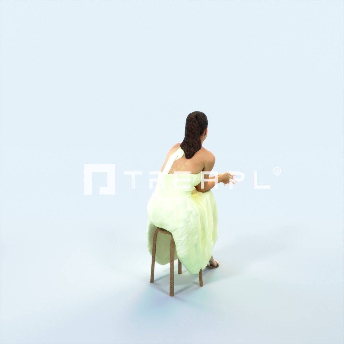 3D PEOPLE CROWDS- ULTIMATE SPEED SOLUTION Low-poly 3D model_21