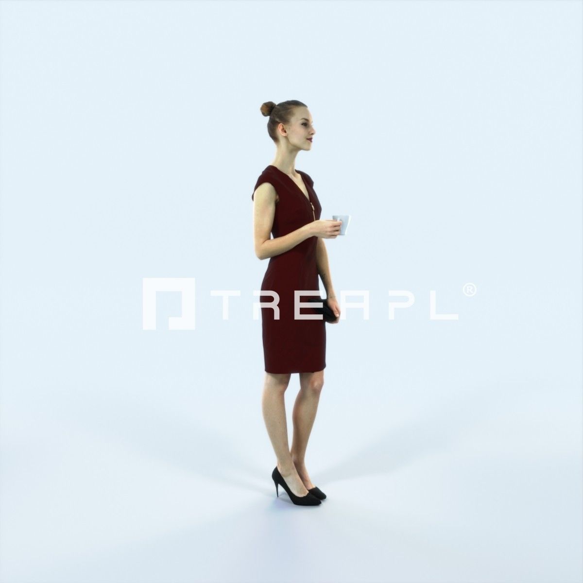 3D PEOPLE CROWDS- ULTIMATE SPEED SOLUTION Low-poly 3D model_46