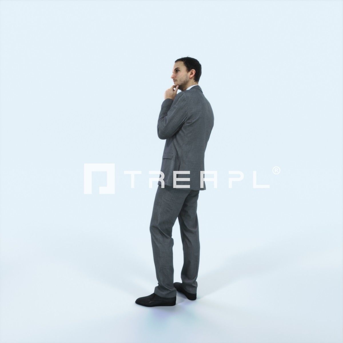 3D PEOPLE CROWDS- ULTIMATE SPEED SOLUTION Low-poly 3D model_15